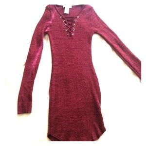 Planet Gold long sleeve dress